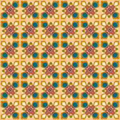 Floral Vector Pattern. vector seamless