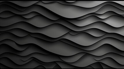  A black-and-white abstract backdrop features undulating waves in form of wavy lines against a binary color scheme of black and white Text appears within a rectangular area defined by black