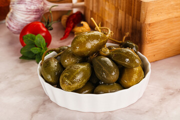 Marinated Caper Berries snack appetiser
