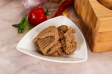 Liver Pate spread in the bowl