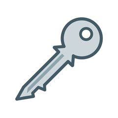 key icon design vector template simple and modern