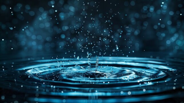 A symbol of perpetual motion seen in the neverending flow of particles in this fountain metaphor.