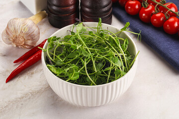 Micro green plants for cooking