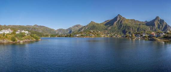 Les &icirc;les Lofoten, beaut&eacute;s naturelles de la Norv&egrave;ge.