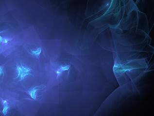 Imaginatory fractal abstract background Image