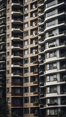 City Living, High-Rise Apartment Complex