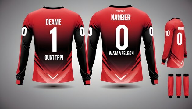 3d soccer cricket jersey design for sublimation