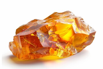 mineral stone isolated on white background