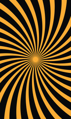 Radial stripes retro sunshine wallpaper