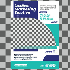 Digital Marketing Social Media Post Template Social Banner flyer Template, web post design, banner ads vector design