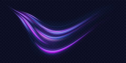 Radial color spirals. Vector blue glowing lines air flow effect. Explosion in universe. Cosmic background for event, party, carnival, celebration, anniversary or other.