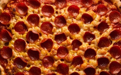 Fototapeta premium Pepperoni Pizza