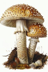 mushroom isolated on white background