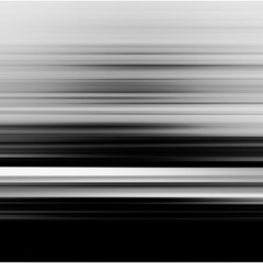 Black and white stripe abstract background. Motion lines effect.