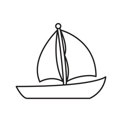 sailboat icon logo