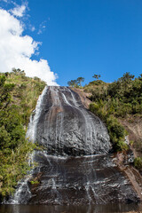 Obraz premium Urubici - paisagem da cascata véu de noiva Santa Catarina Brasil 