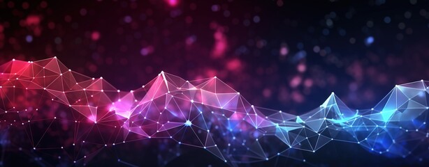Digital backdround ideal for technological operations, neural networks, AI, data transmission and encryption, digital archives, audio and visual representations, scientific research