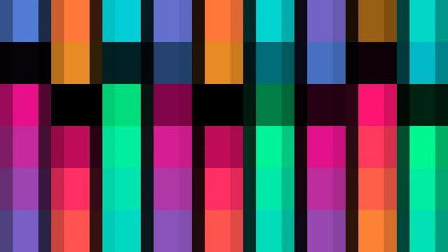 moving square abstract background, colorful square background footage