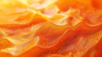 A close-up of an abstract orange gradient background with intricate textures and patterns, providing a sense of depth and vibrancy