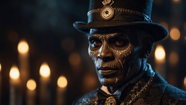 Meet Baron Samedi the charismatic voodoo spirit known as the loa of the dead.