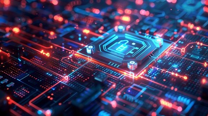 A detailed diagram showcasing a continuity plan for cyber resilience, highlighting measures to mitigate cybersecurity risks