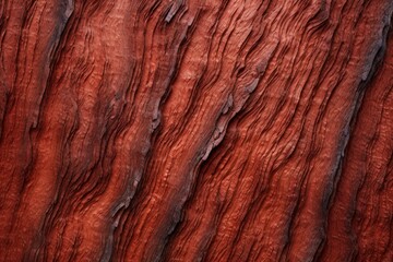 Fibrous Redwood tree texture skin. Park plant. Generate Ai