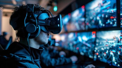 An immersive training environment with advanced simulations, helping cybersecurity professionals to prepare for future digital threats