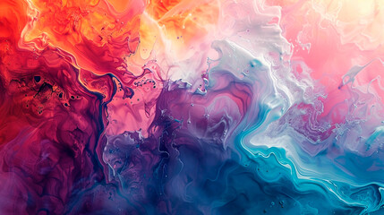 colorful acrylic abstract background