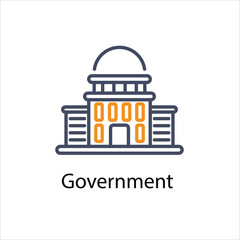Government vector icon