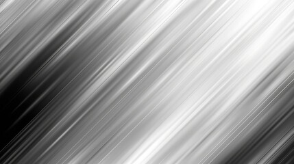 Fototapeta premium A black-and-white image of a long, blurred line of uniformly blurred structures