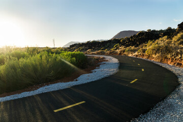 Utah bike trail. © Kenny