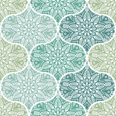 nahtloses Muster Boho Mandala