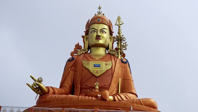 Padmasambhava, Guru Rimponche statue in Sikkim, India