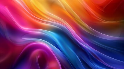 Obraz premium bottom - red, blue, yellow, red, orange, blue, pink, orange, blue, pink, red