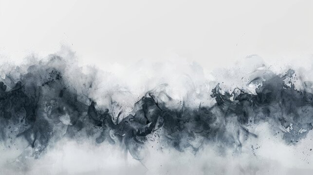 The image is a black and white abstract painting. It could be used as a background for a website or as a header for a blog post.
