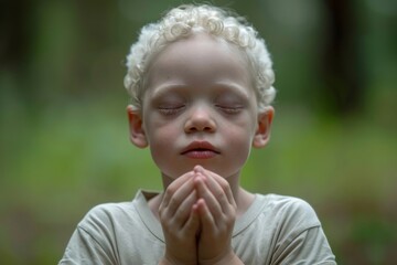 Fototapeta premium International Albinism Awareness