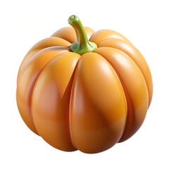 3D Vegetables and Health Food  Illustration on white background