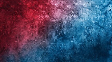 Red and blue contrast abstract background