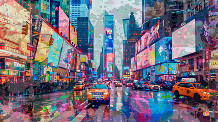 Obraz premium graffiti on the wall