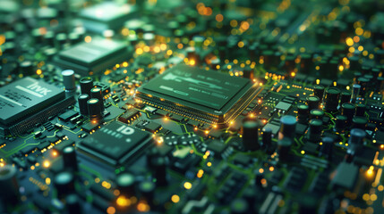 Fototapeta premium computer circuit board