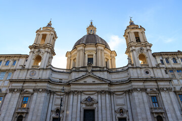 Sant'Agnese in Agone church in Rome, Italy