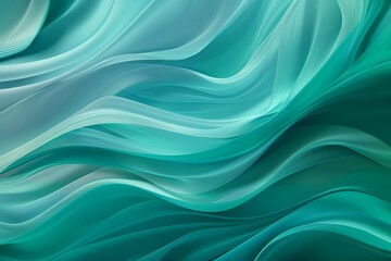 : A cool abstract background in various shades of teal and turquoise, with fluid, wavy lines that mimic the gentle movement of water.