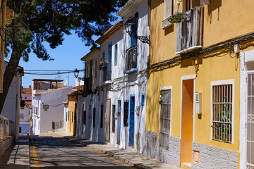Denia, Costa Blanca, Spanien, Histroische Altstadt