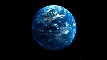 Obraz premium Planet Earth seen from space