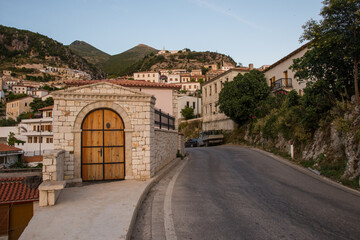 Village of Dhermi on the Albanian Riviera