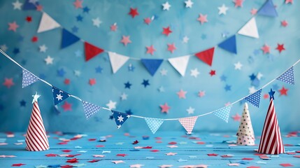 Fototapeta premium us, flag, freedom, abstract, celebration, memorial, patriotism, veteran, american flag, design, symbol, background, day, 4th july, event, july, illustration, blue, america, american, poster, decoratio