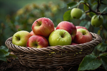 apples in the basket