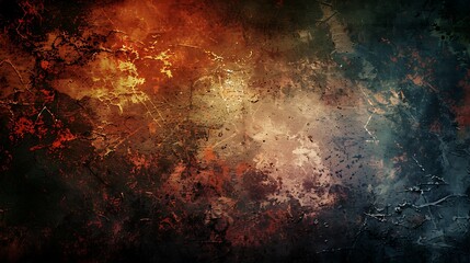 Obraz premium Grunge Distressed Textured Background for Edgy Visual Projects
