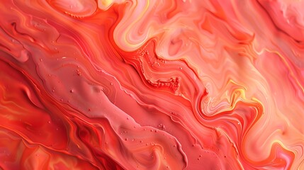 Coral Radiance - Bold and Vibrant Warm Tone Background for Lively Designs