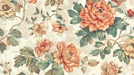 Vintage Botanical Wallpaper: Elegant Floral Patterns for Timeless Interiors